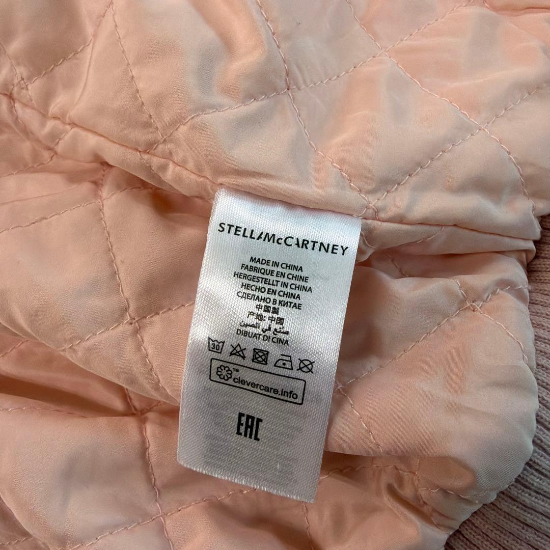 ステラマッカートニー花柄刺繍 ボンバージャケット ピンク