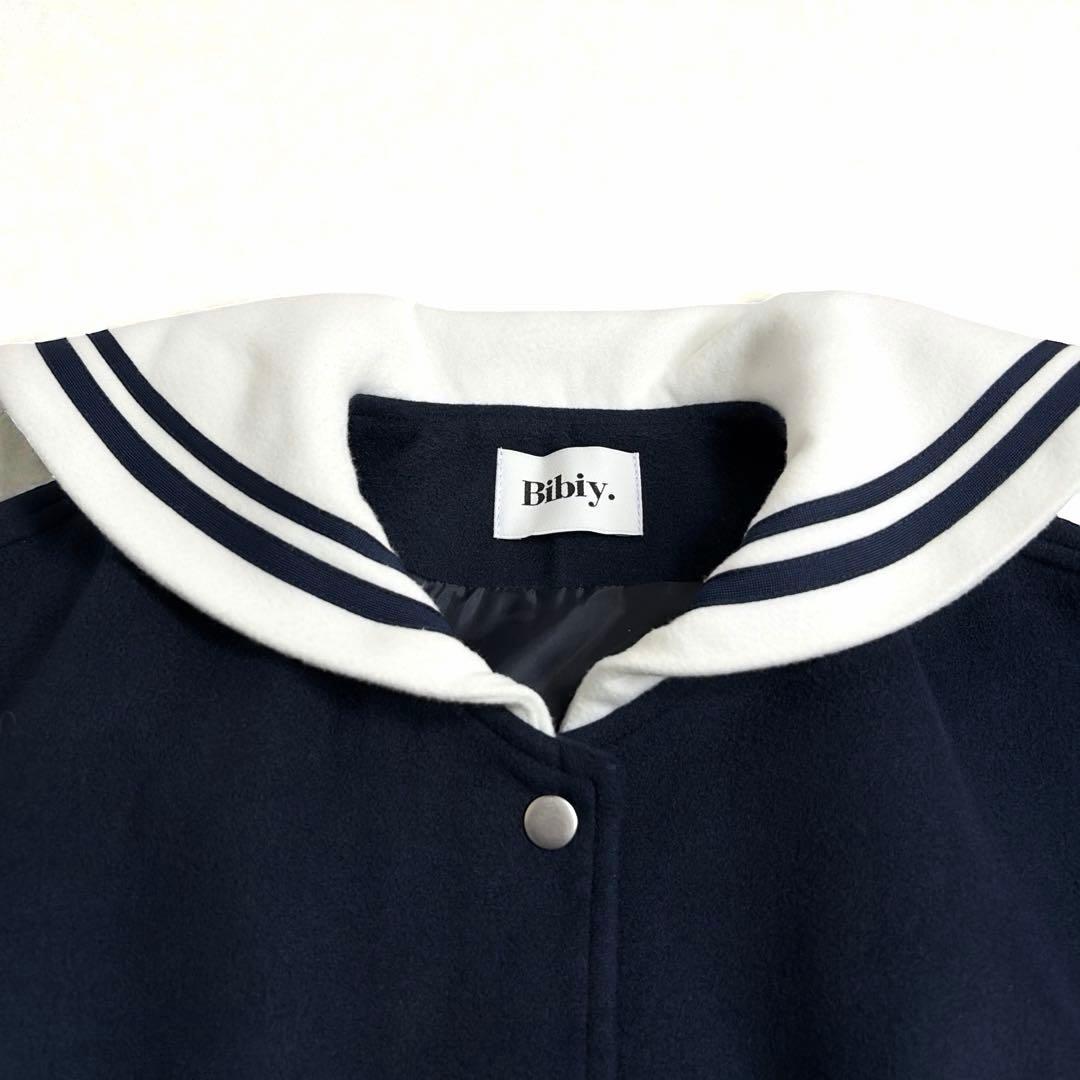 完売品 美品 Bibiy. RUBY SAILOR BLOUSON セーラー 紺