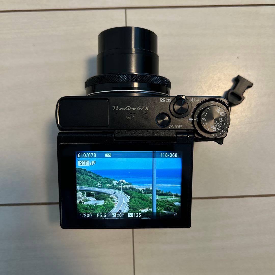 最終値下げ！Canon PowerShot G7 X 本体と付属品