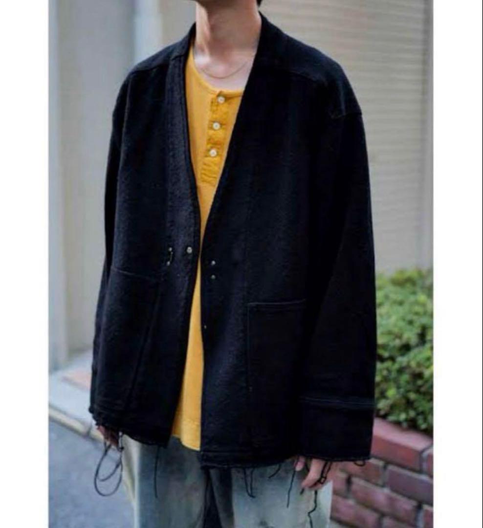 ANCELLM collarless jacket アンセルム ジャケット