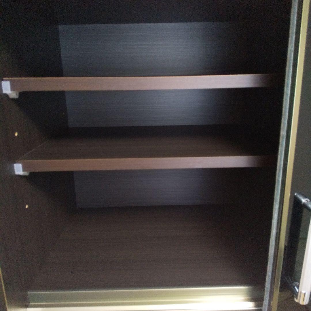 食器棚 キッチンボード キッチンカウンター カップボード 幅92cm