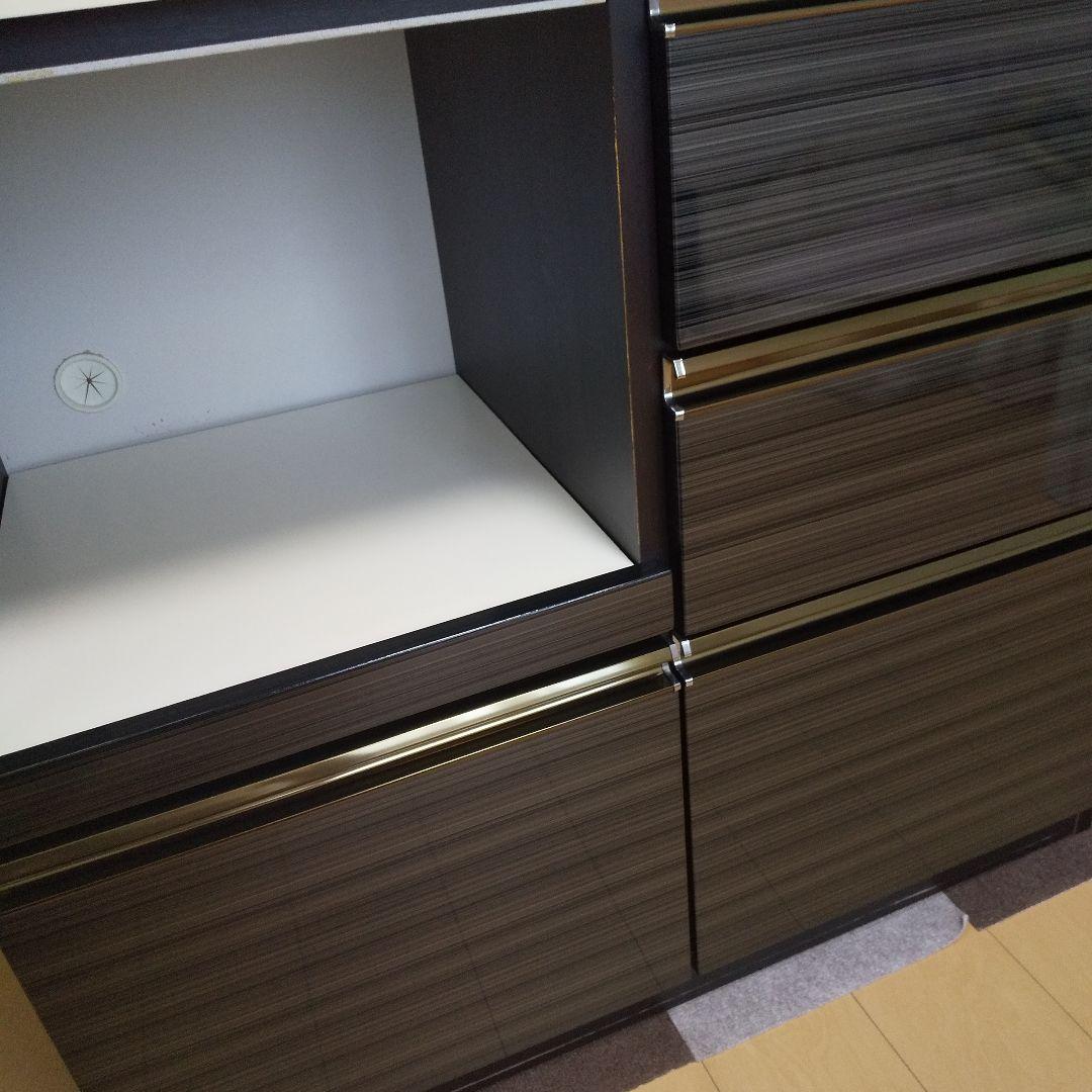 食器棚 キッチンボード キッチンカウンター カップボード 幅92cm