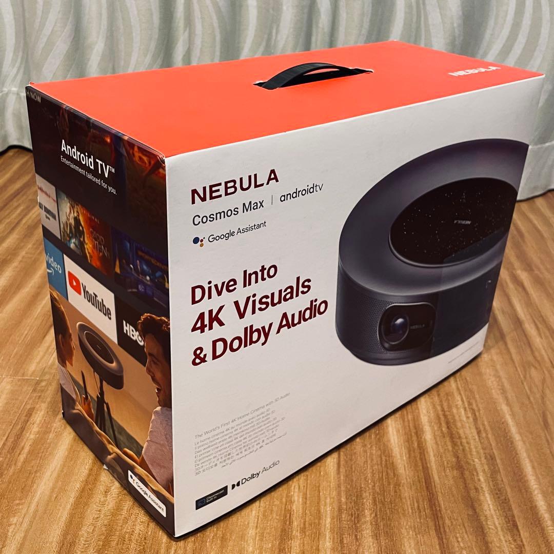 極美品Anker Nebula Cosmos Max 4K 三脚付 映画館セット