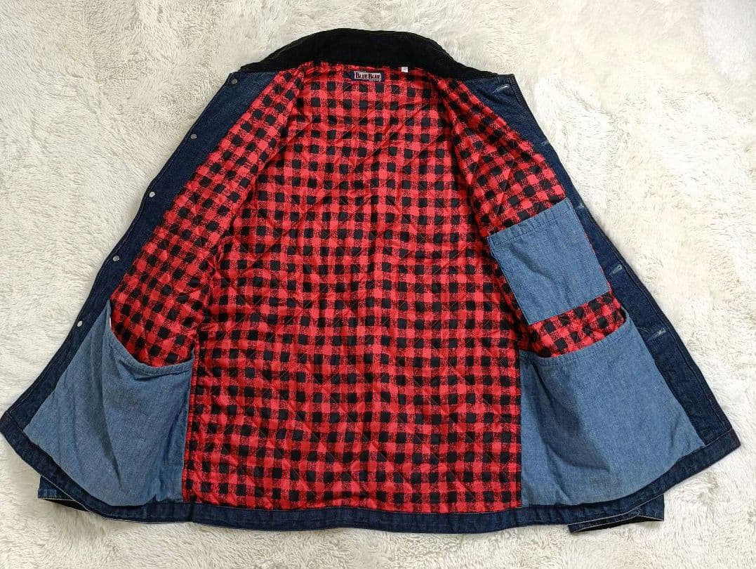 ヒ*ロ様 聖林公司 カバーオール 【希少な裏地チェック柄キルティング】【サイズ2