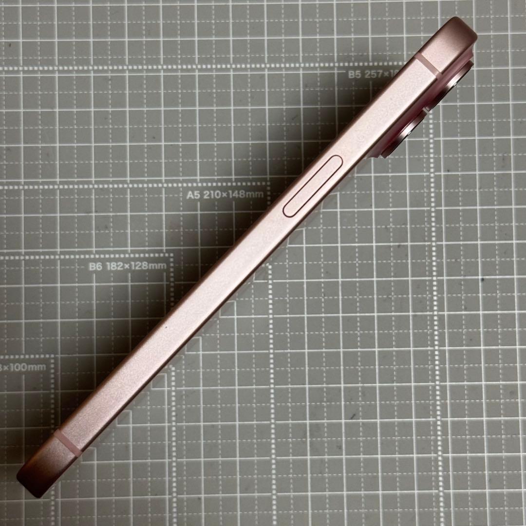 iPhone15 128GB ピンク バッテリー 91%
