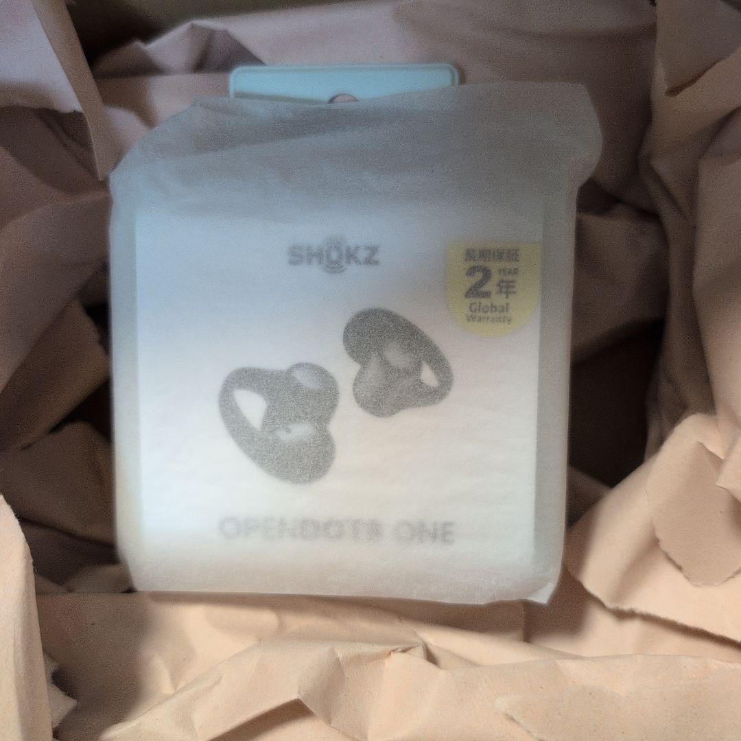 [未開封]SHOKZ OPENBOTS ONE ワイヤレスイヤホン