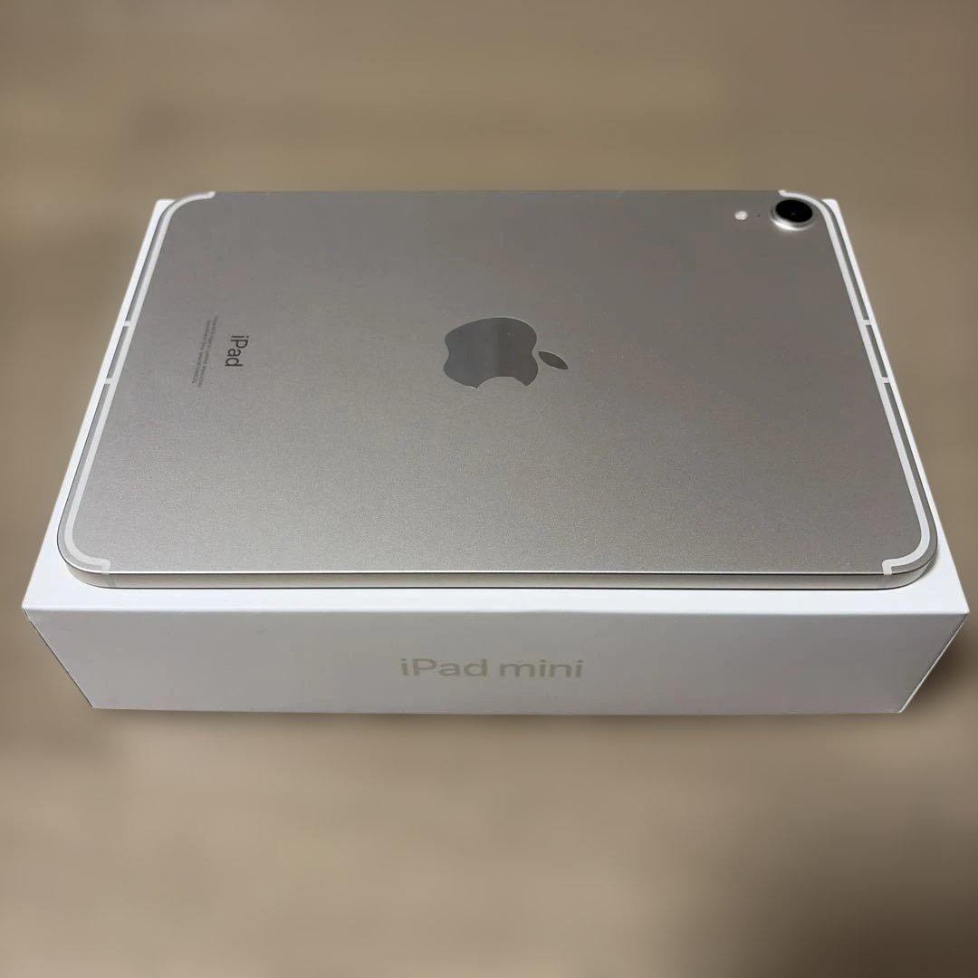 iPad mini 6 64GB Wi-Fi+Cellurar スターライト