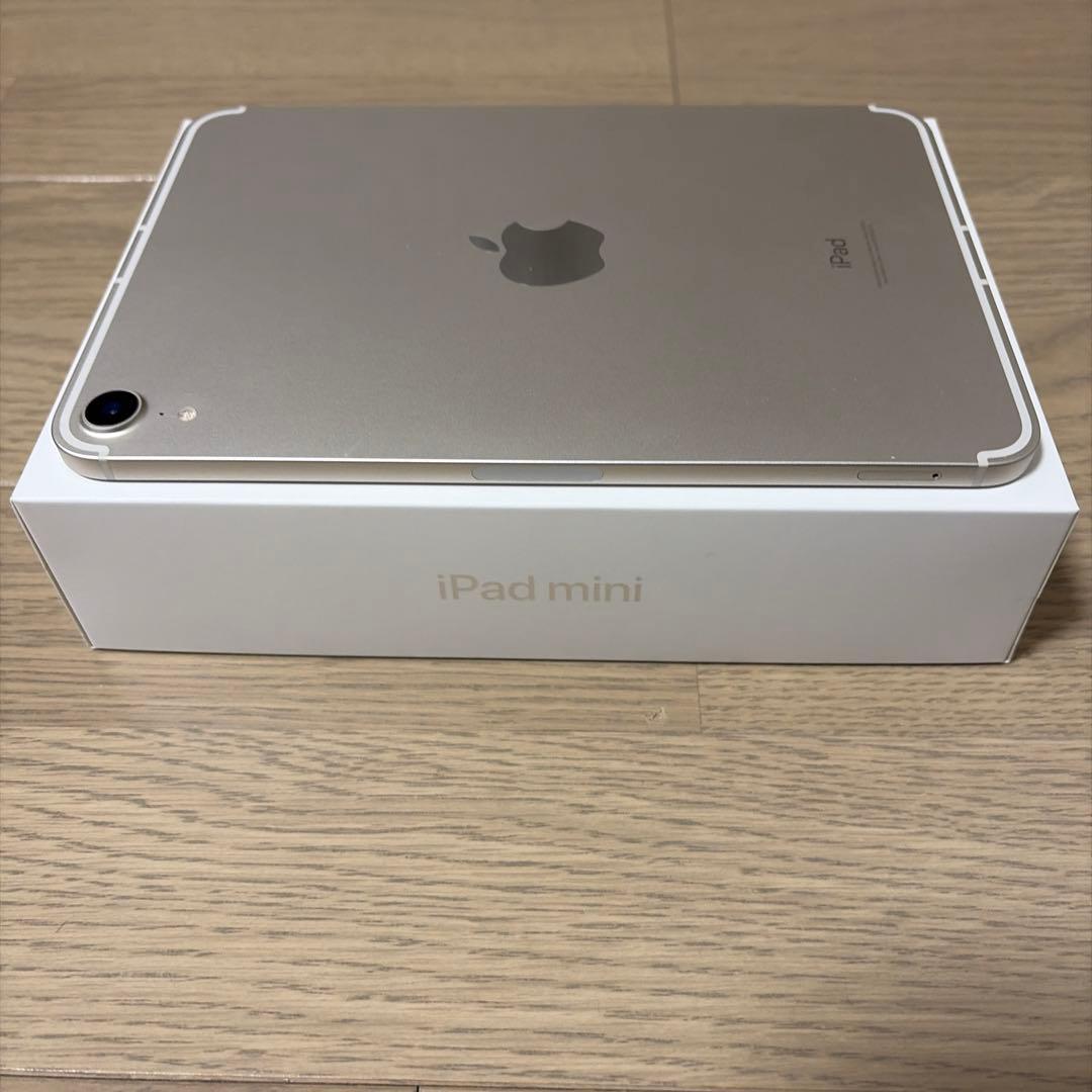 iPad mini 6 64GB Wi-Fi+Cellurar スターライト