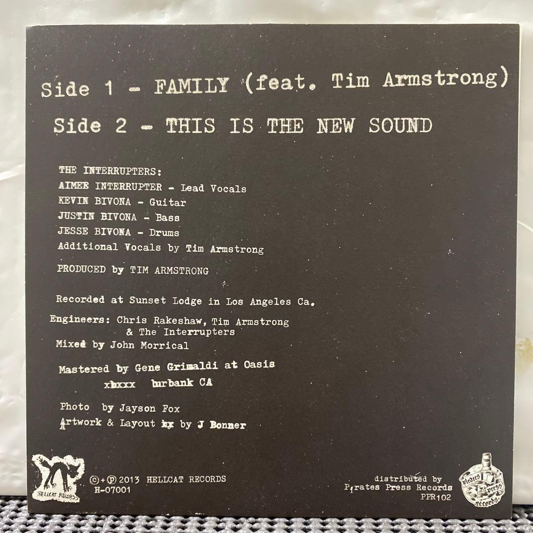 ★ The Interrupters レコード 7\"