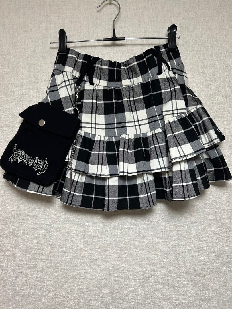 Dimmoire PUNKフリルミニスカート