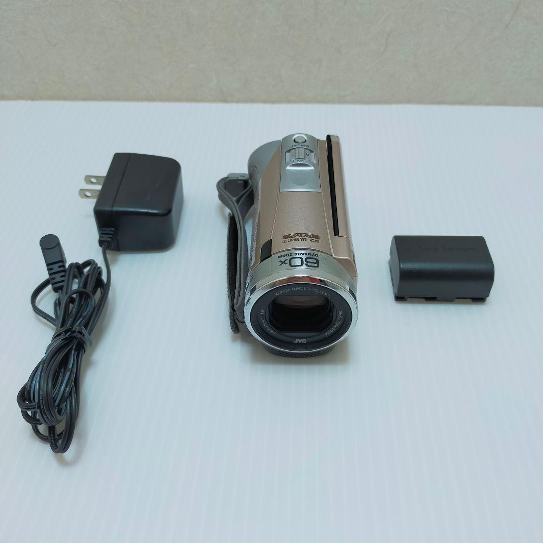 JVC GZ-EX370-N ビデオカメラ ケンウッド ピンク