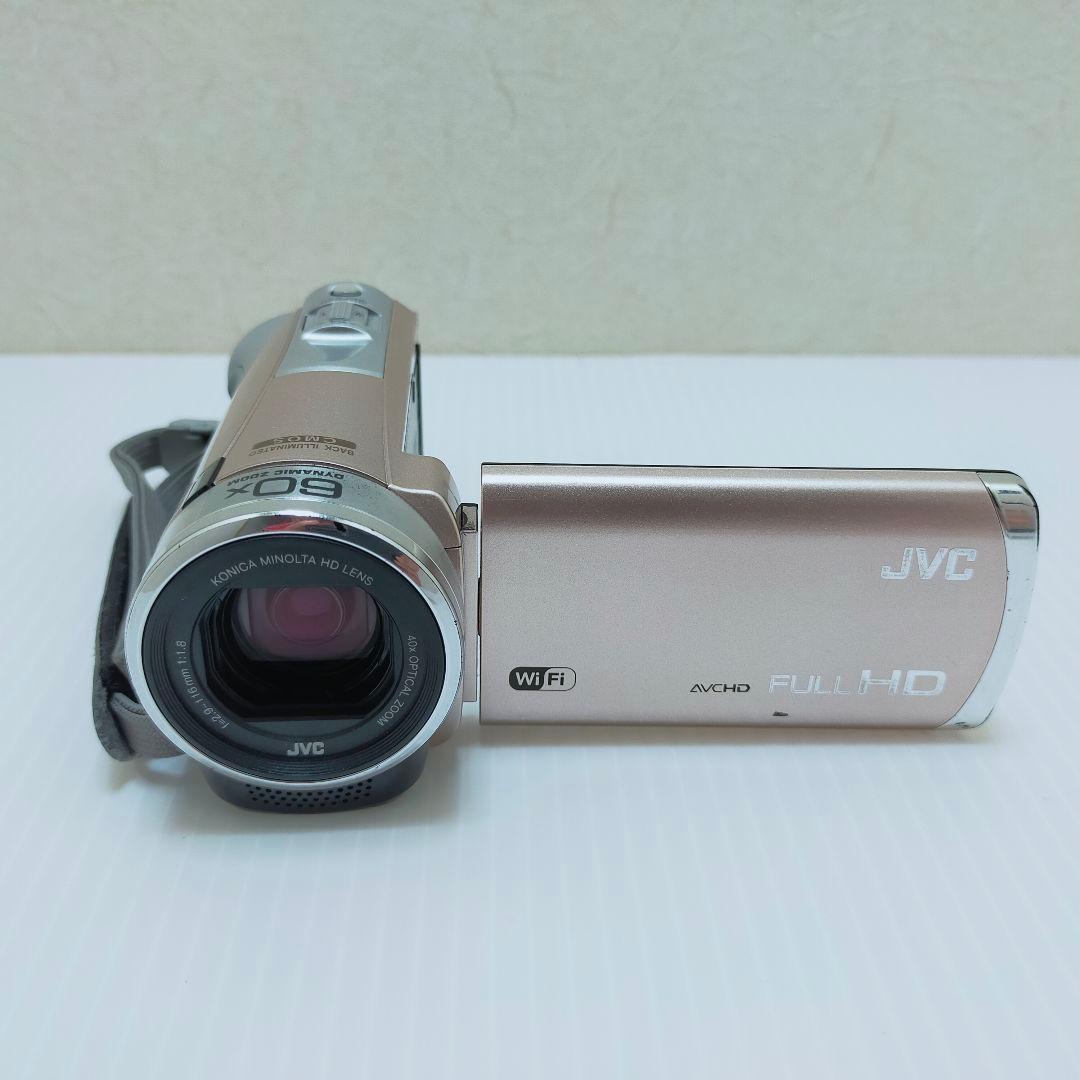 JVC GZ-EX370-N ビデオカメラ ケンウッド ピンク