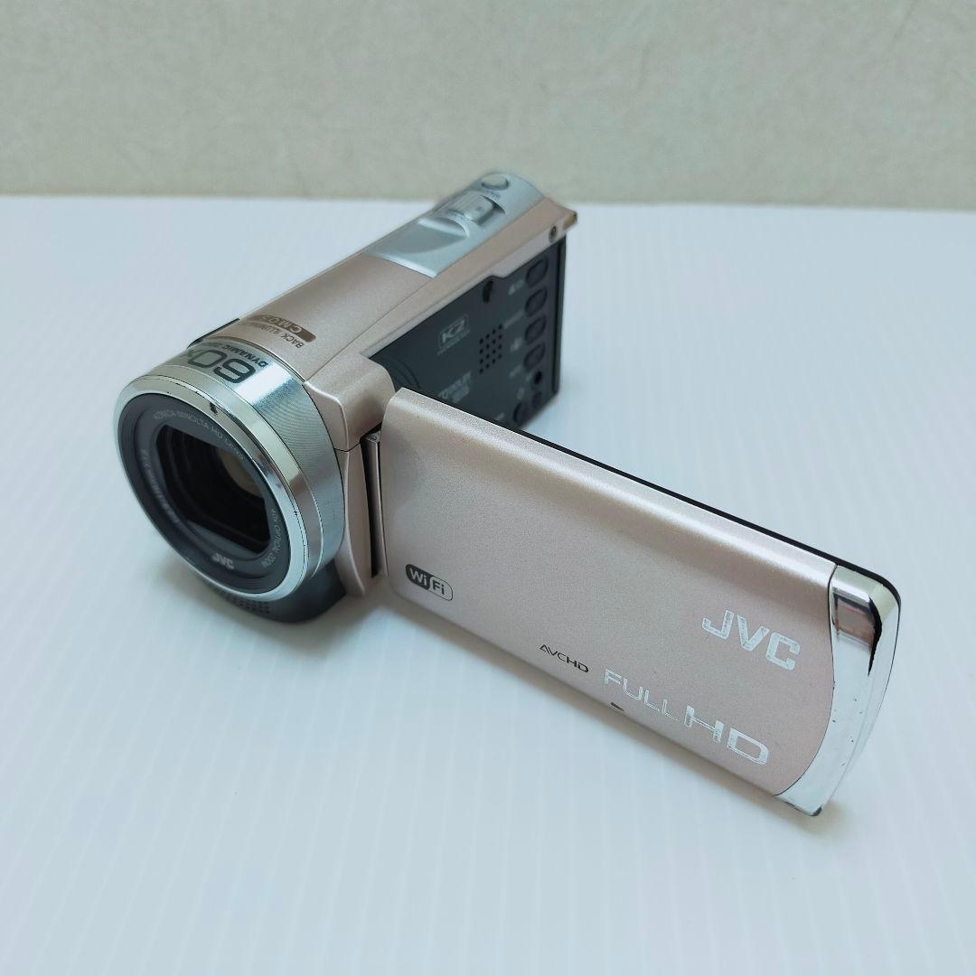 JVC GZ-EX370-N ビデオカメラ ケンウッド ピンク