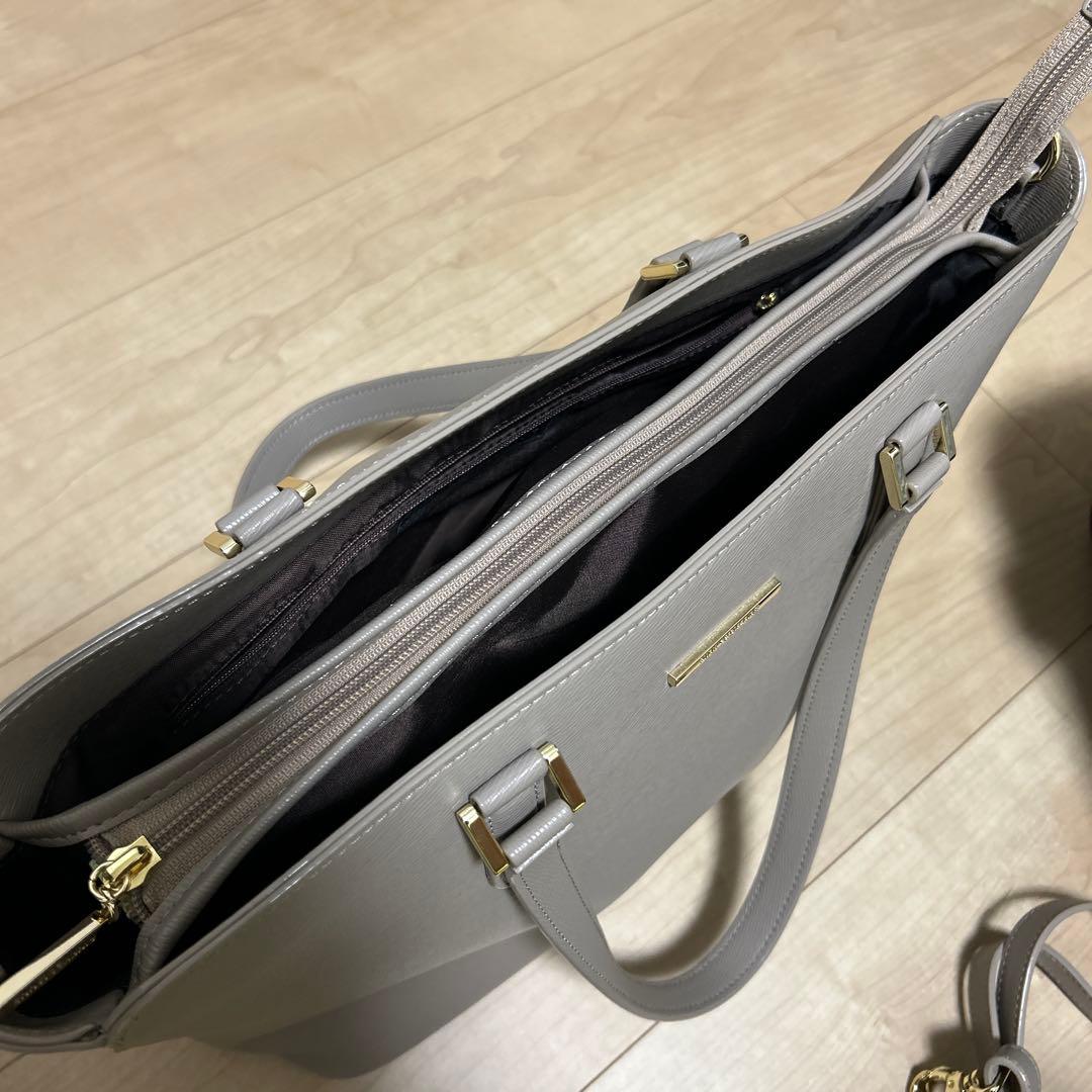 極美品　PINKY＆DIANNE　2WAYトートバッグ　A4バック