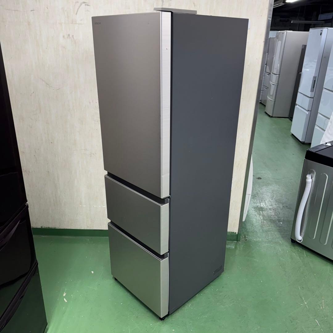 158 イチオシ！　冷蔵庫　大型　300L強　自動製氷機　右開き　美品　半年保証