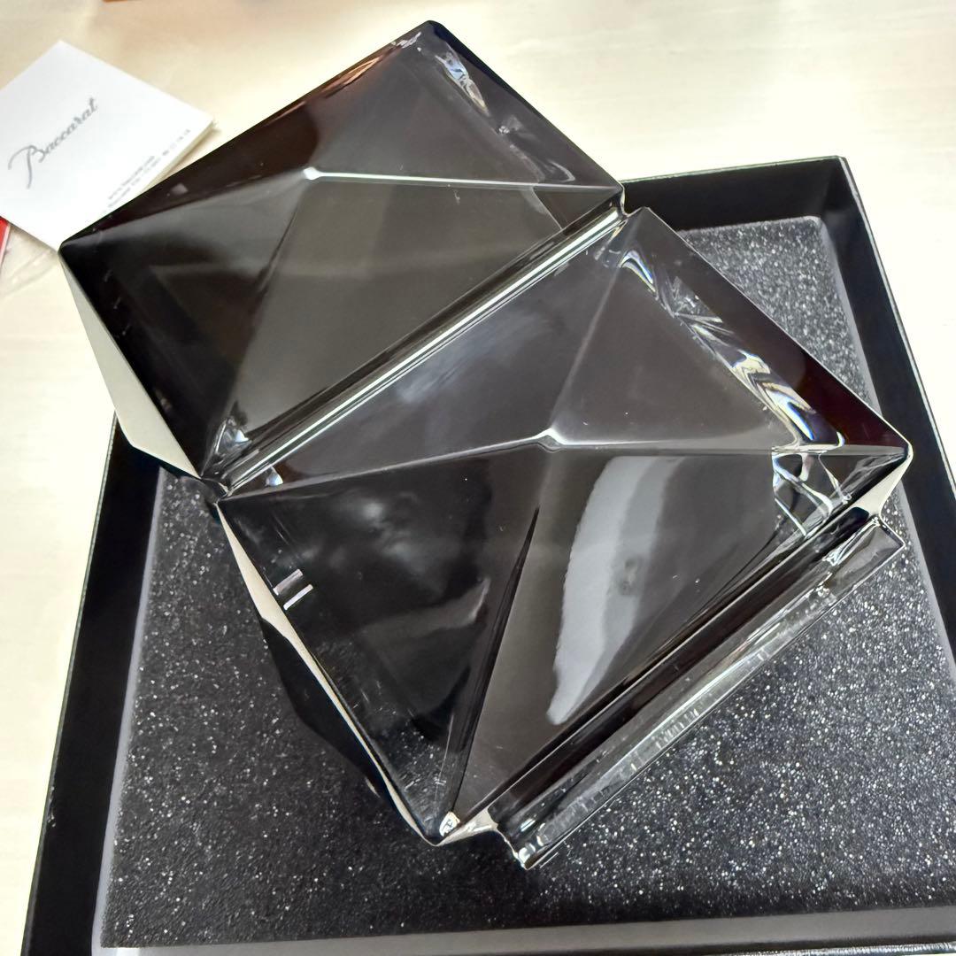 バカラ　ルクソール　花瓶　ブラック　希少品