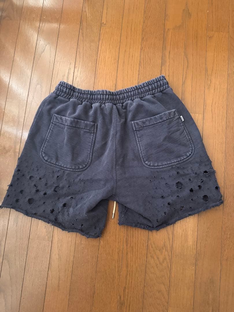 パンツ SUGARHILL CRASHED SWEAT SHORT TROUSERS
