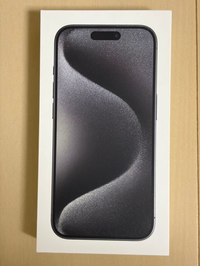 【たぬちん】iPhone 15 Pro ブラックチタニウム 128GB