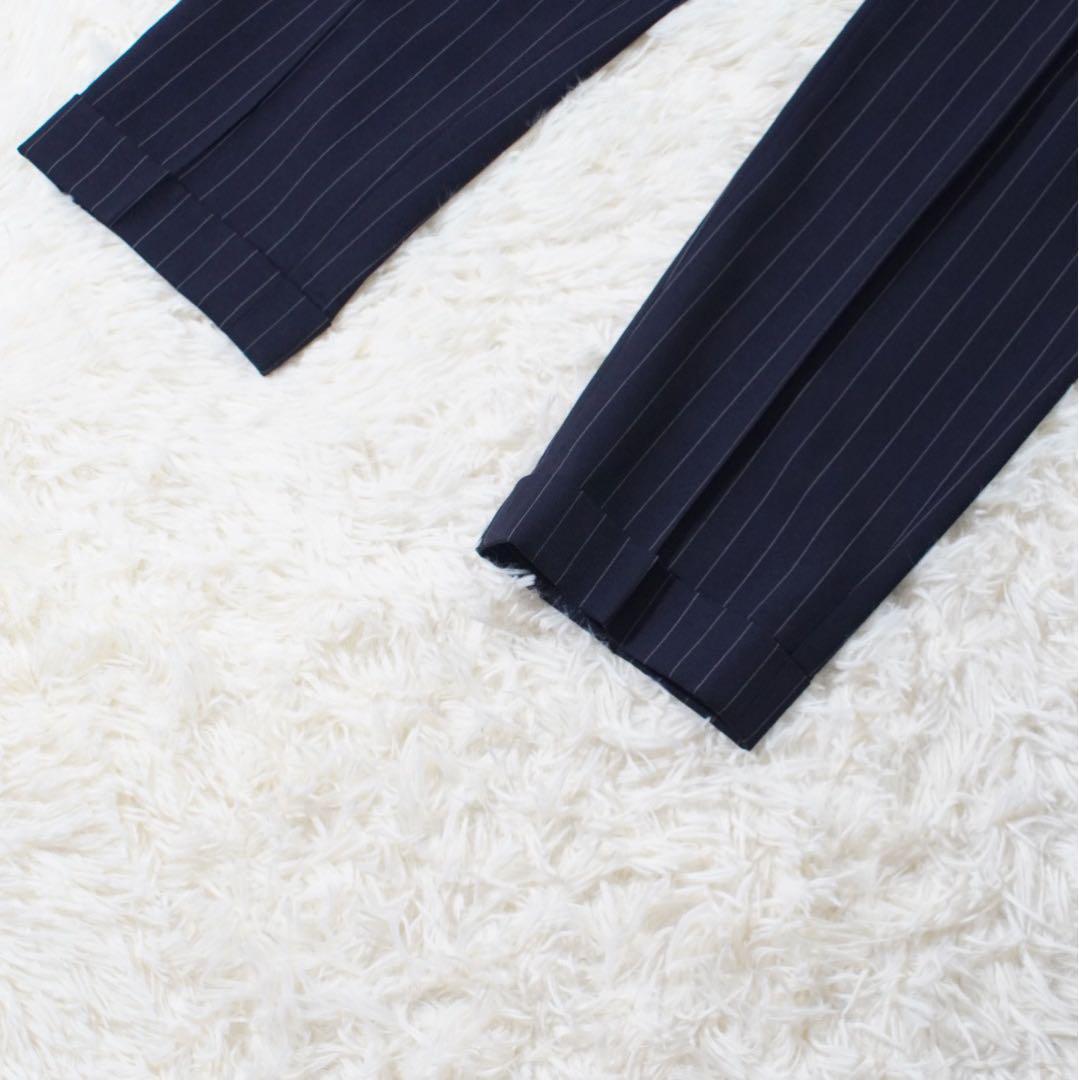 BLUE WORK《トゥモローランド×NIKKE》スーツ(44)ネイビー 段返り