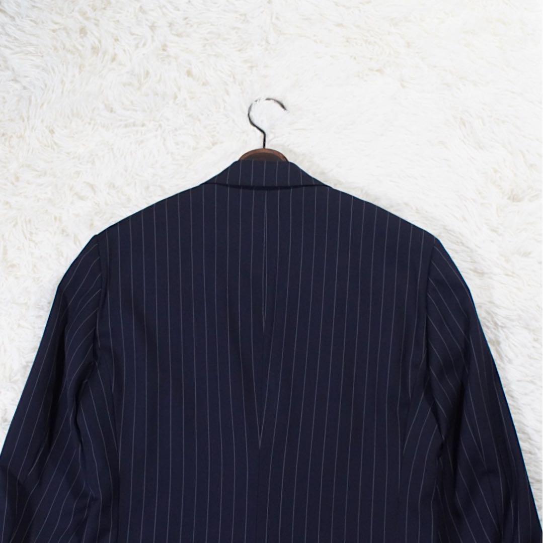 BLUE WORK《トゥモローランド×NIKKE》スーツ(44)ネイビー 段返り