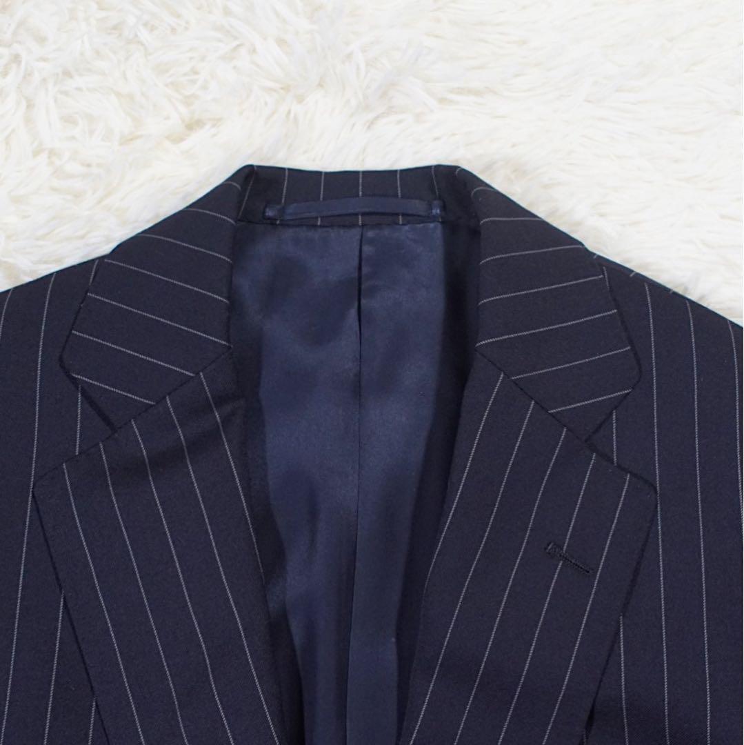 BLUE WORK《トゥモローランド×NIKKE》スーツ(44)ネイビー 段返り