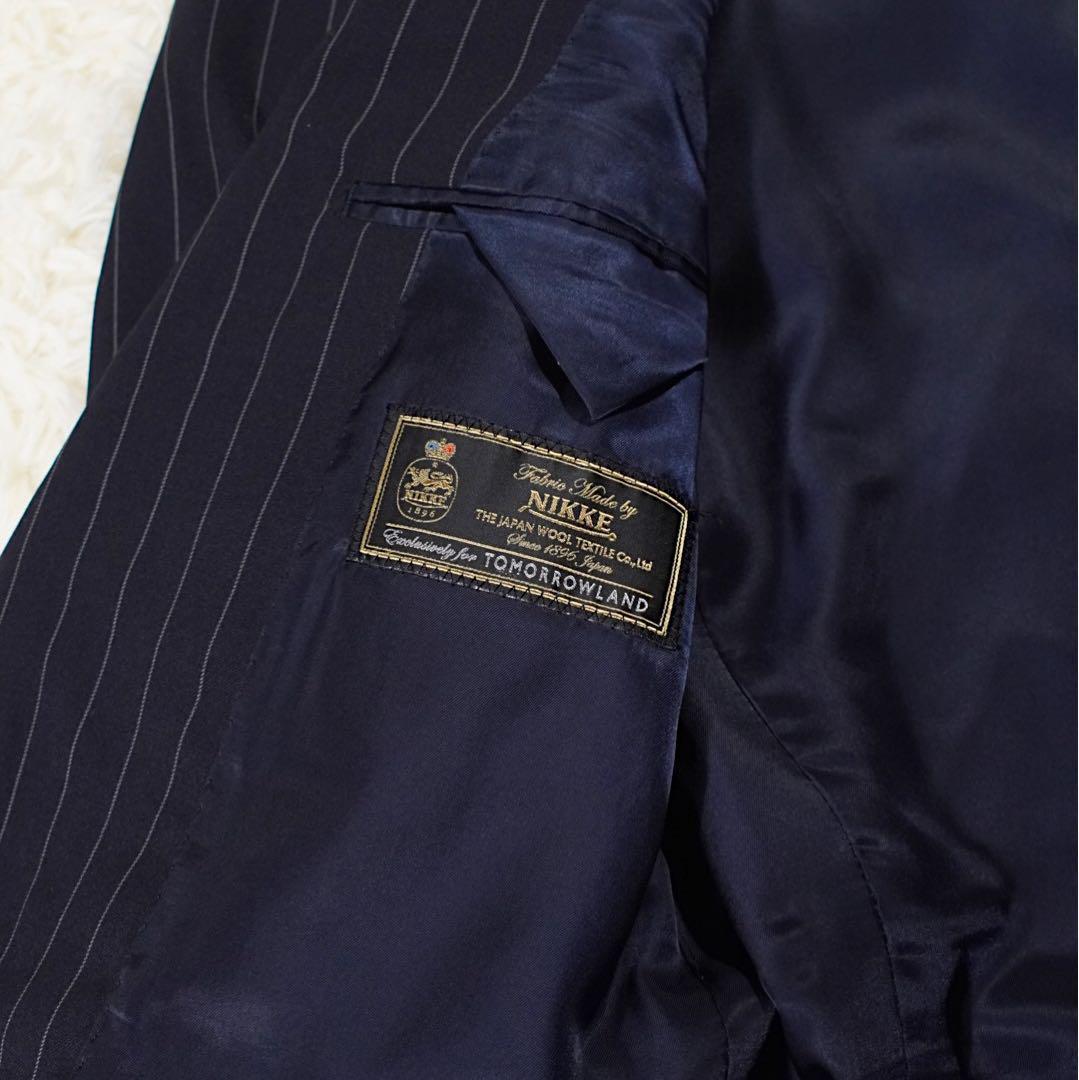 BLUE WORK《トゥモローランド×NIKKE》スーツ(44)ネイビー 段返り