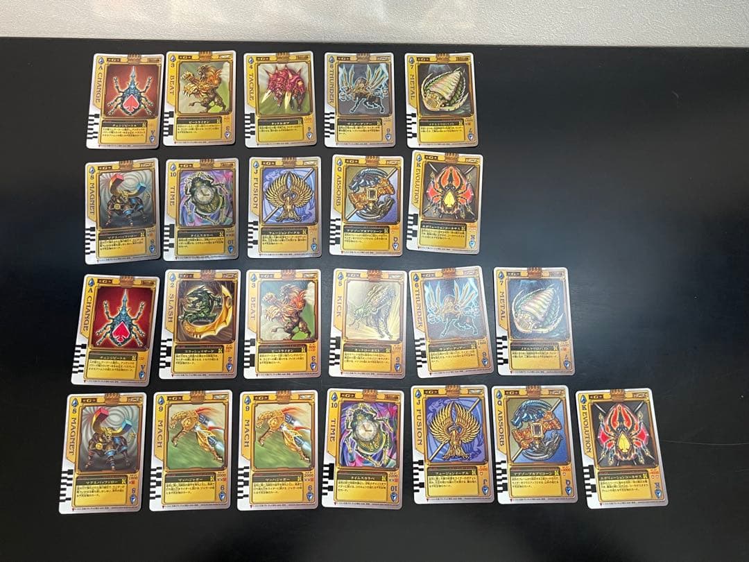 仮面ライダーブレイド ラウズカード ♠️♦️♥️♣️ 日本語Ver まとめ売り