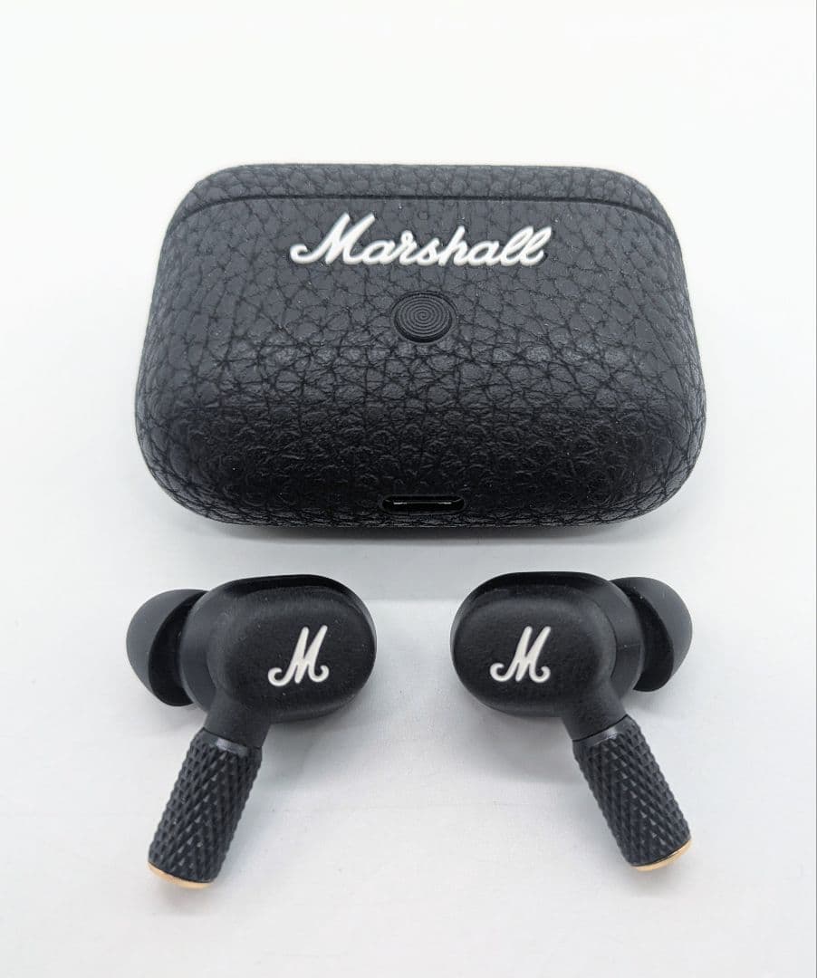 美品 Marshall Motif II A.N.C. Black ワイヤレス