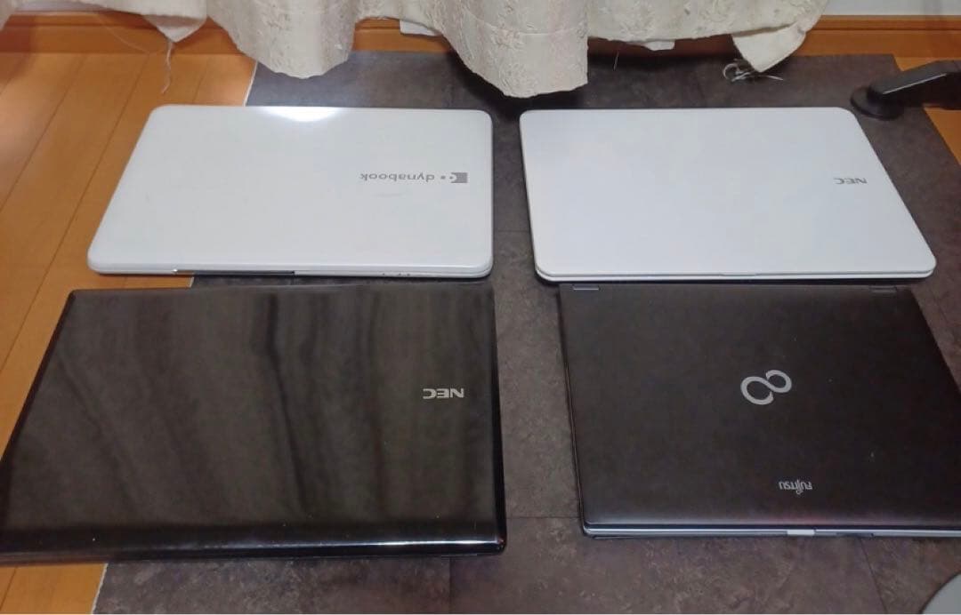 NEC FUJITSU TOSHIBAまとめて4台 訳あり品