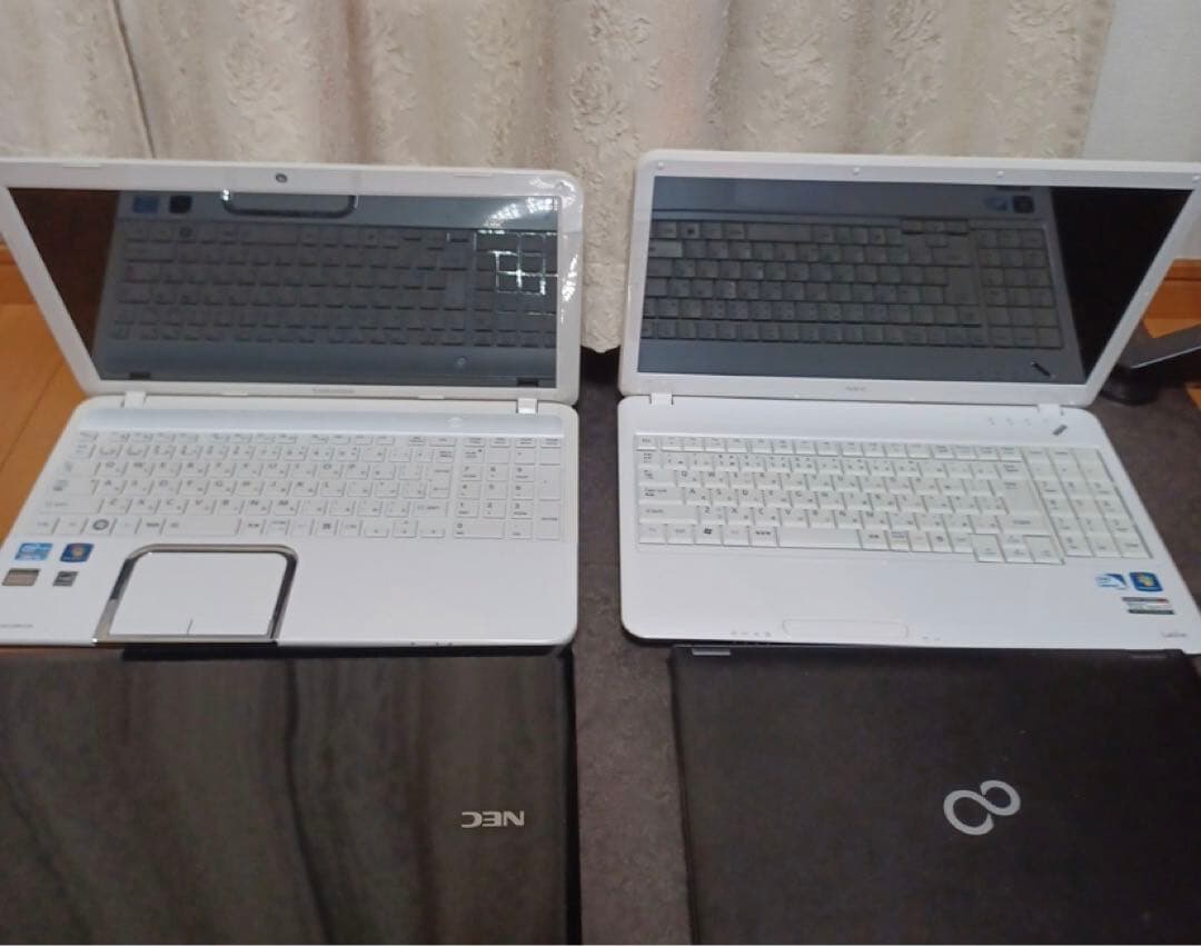 NEC FUJITSU TOSHIBAまとめて4台 訳あり品