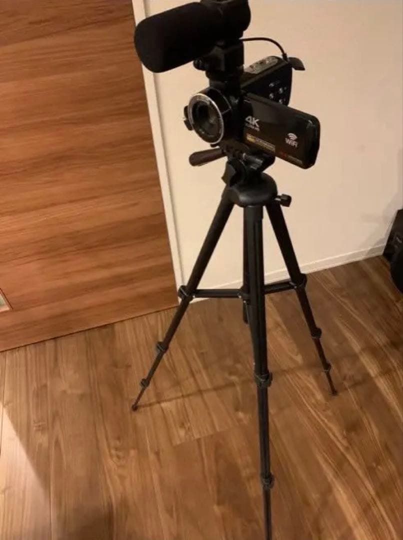 ビデオカメラ 4K YouTubeカメラWIFI機能 5600万画素