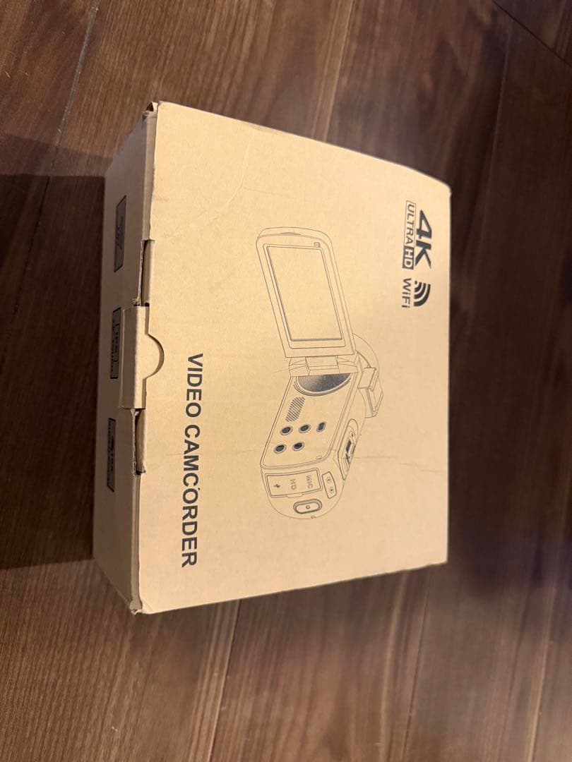 ビデオカメラ 4K YouTubeカメラWIFI機能 5600万画素