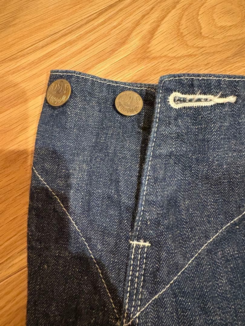 WESTRIDE ウエストライド デニムジャケット カバーオール 濃紺 38