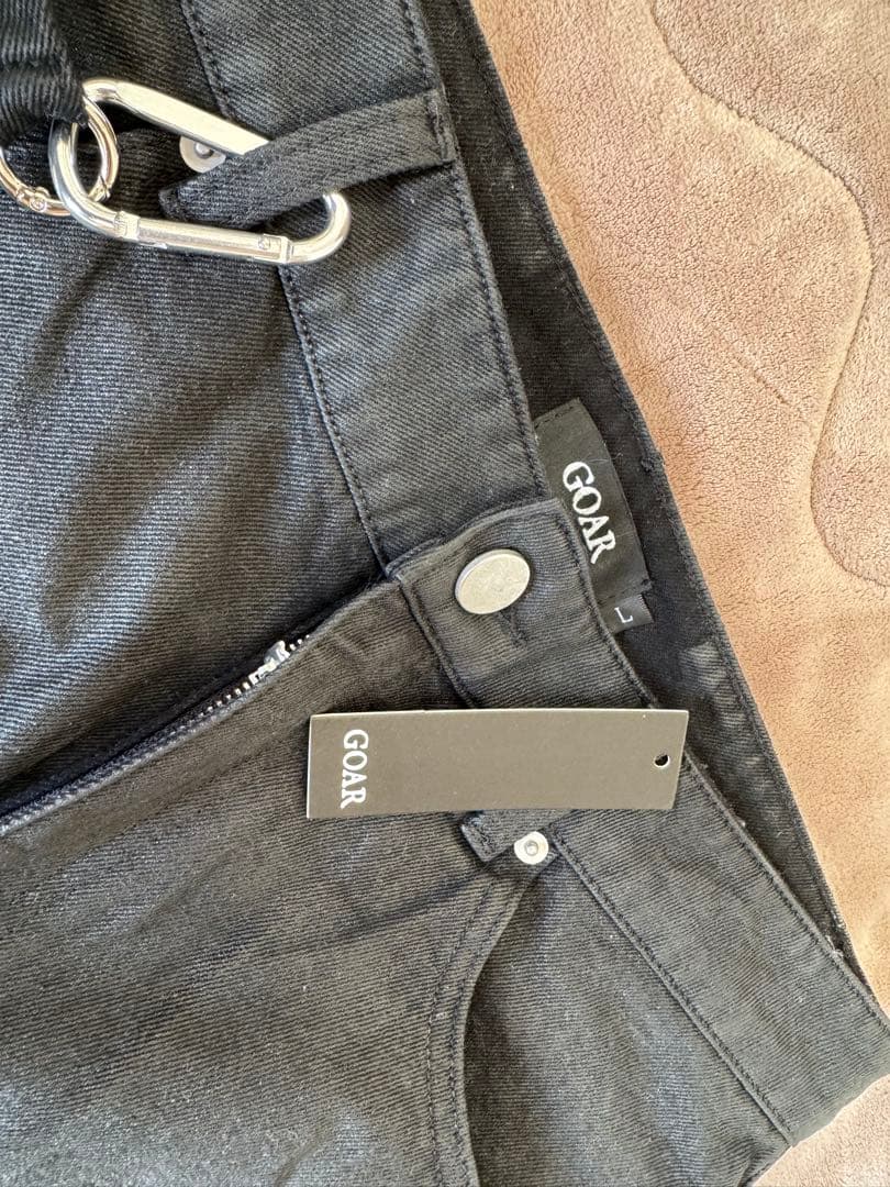 パンツ STRAPPED BAGGY OIL PANTS goar.archive