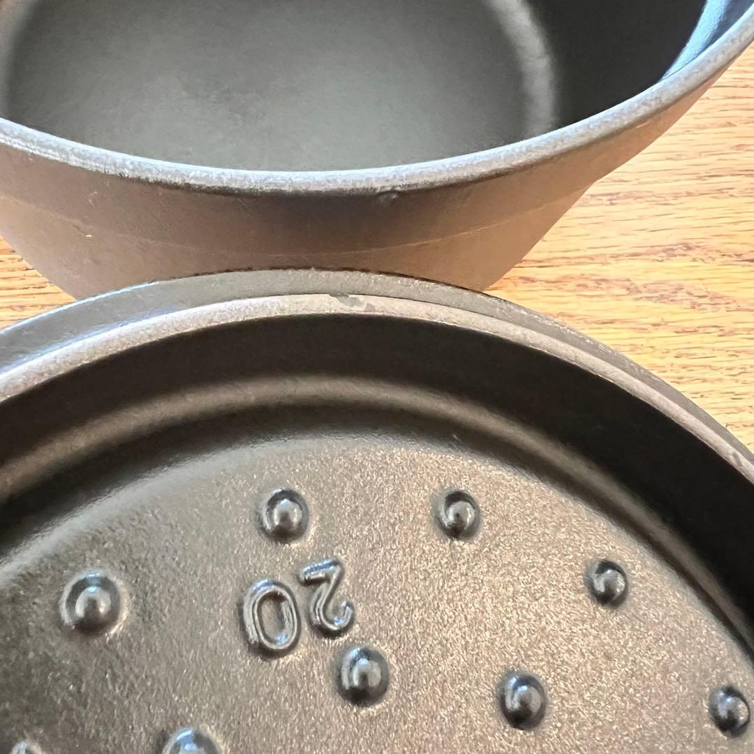 STAUB ブラック 20cm ピコココット