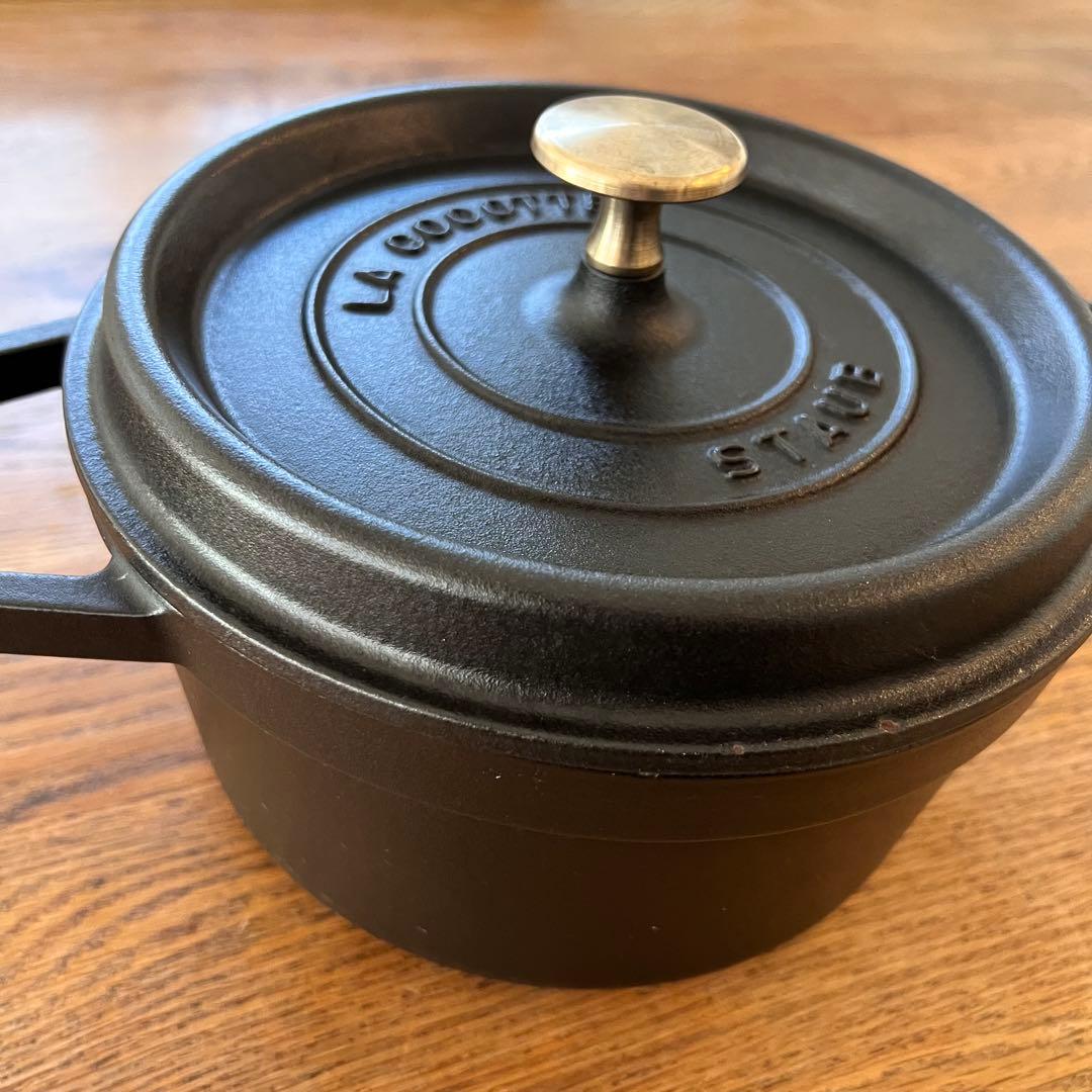STAUB ブラック 20cm ピコココット