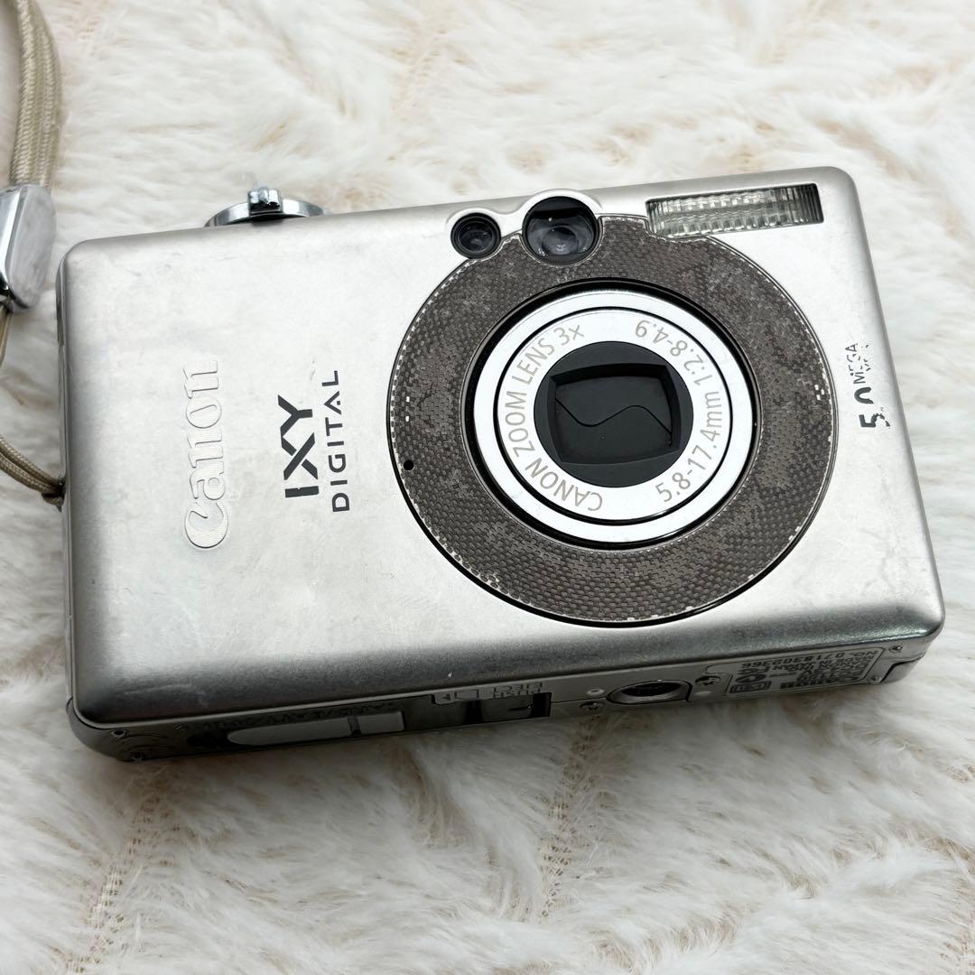 動作良好 Canon IXY DIGITAL 55 シルバー
