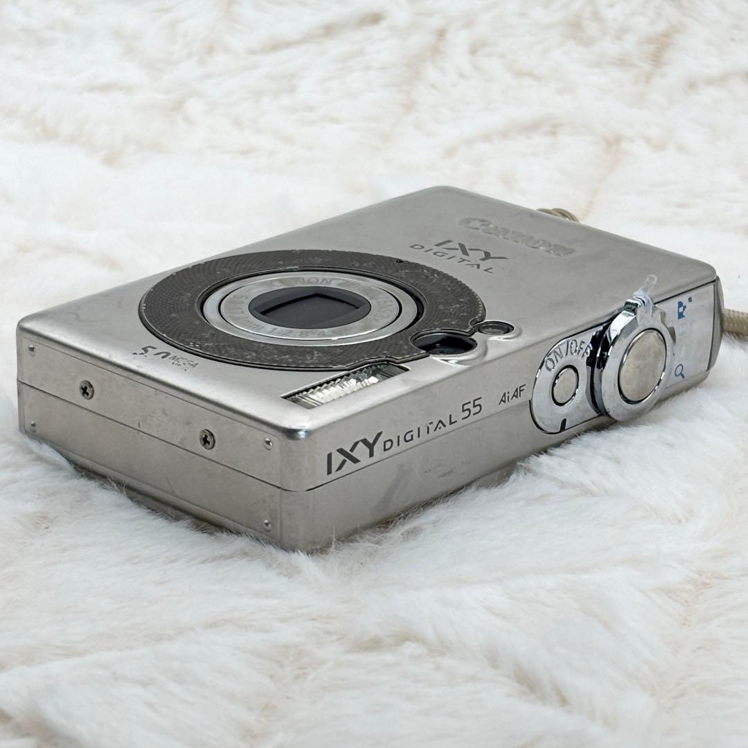 動作良好 Canon IXY DIGITAL 55 シルバー