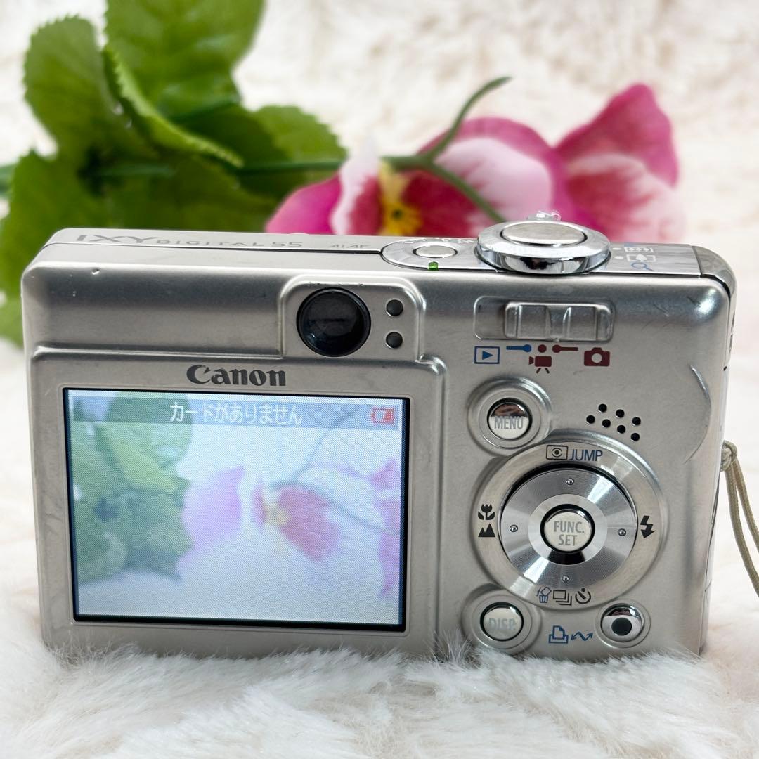 動作良好 Canon IXY DIGITAL 55 シルバー