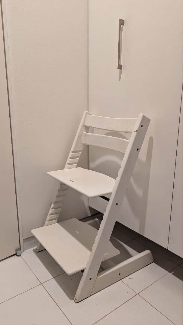 ストッケ　トリップトラップ　ホワイト　※引き取り