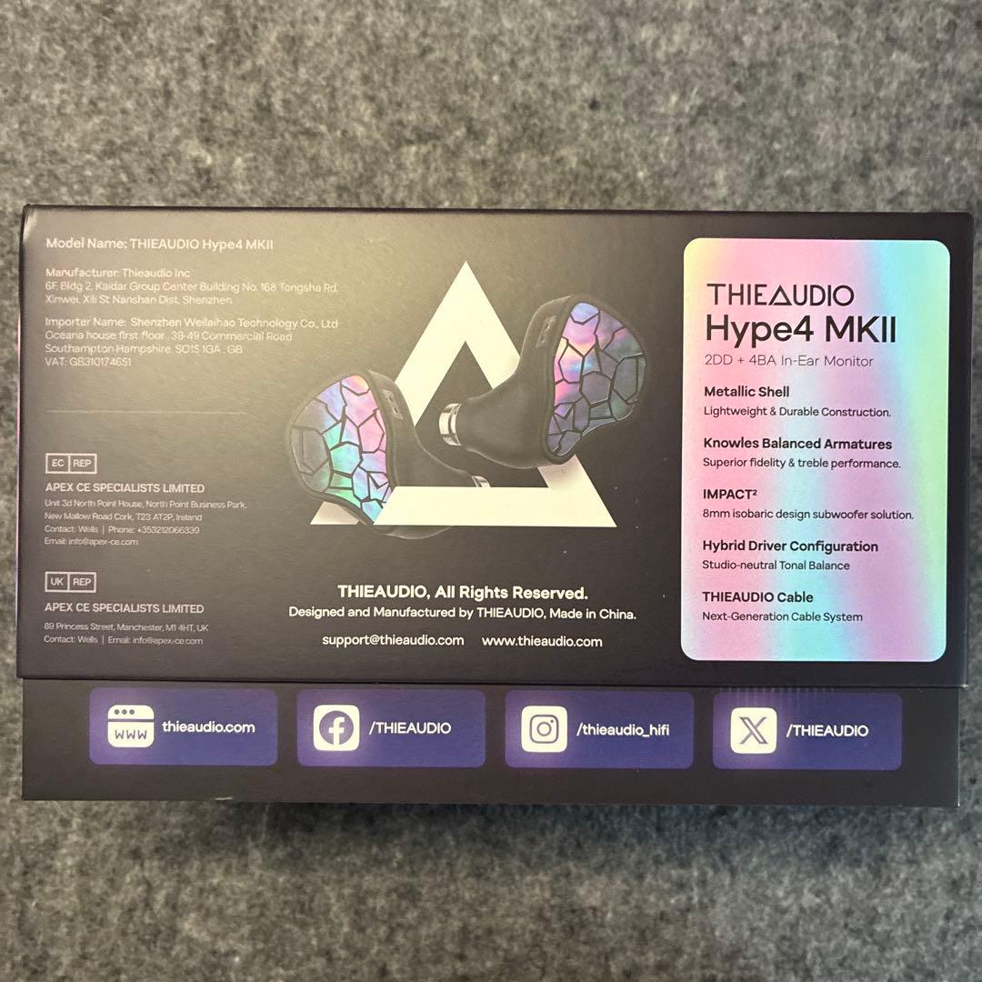THIEAUDIO Hype4 MKII イヤホン