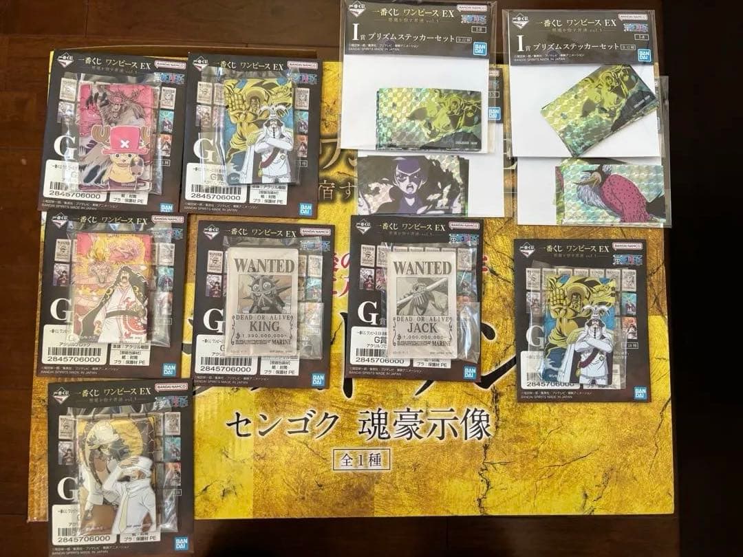 一番くじ　ワンピース EX センゴク 下位賞おまけ付き