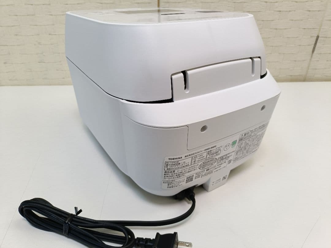 東芝 RC-10HGW 真空圧力IHジャー炊飯器 24年製 5.5合