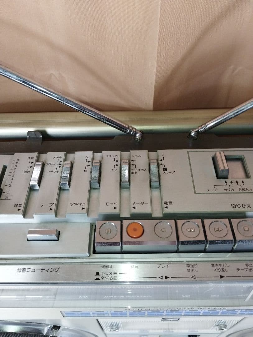 ラジオOK Victor RC-M70　ラジカセ 当時物