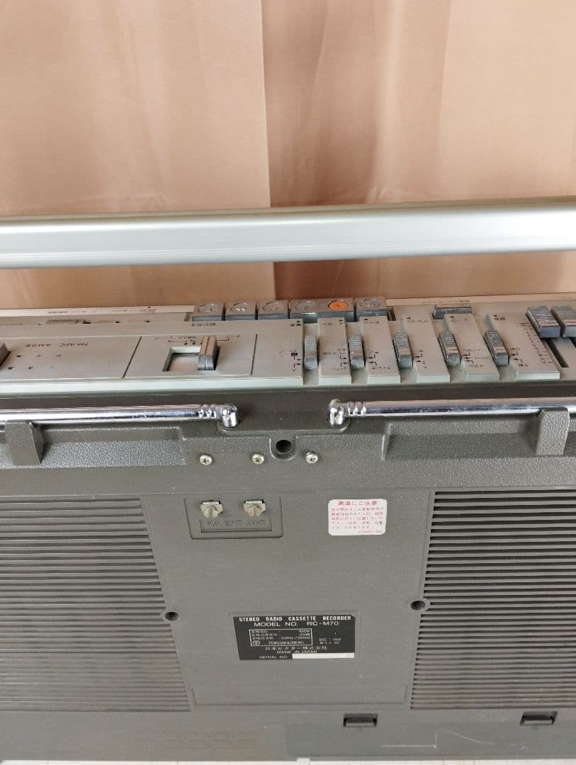 ラジオOK Victor RC-M70　ラジカセ 当時物
