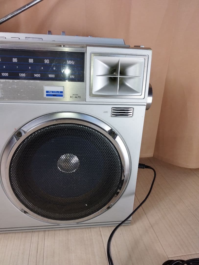 ラジオOK Victor RC-M70　ラジカセ 当時物