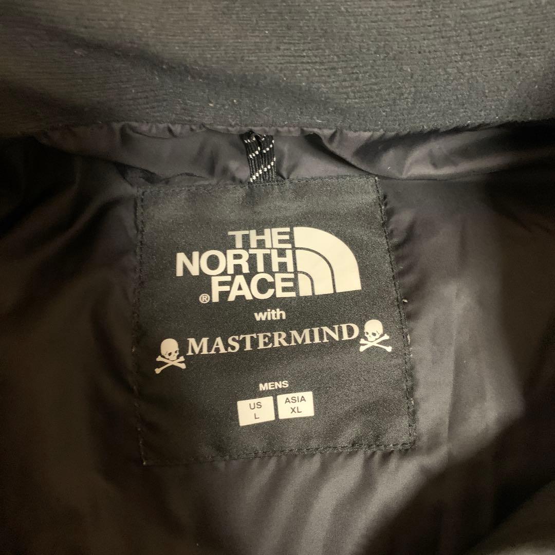 【中古美品】Mサイズ ヌプシ ノースフェイス マスターマインド ダウンジャケット