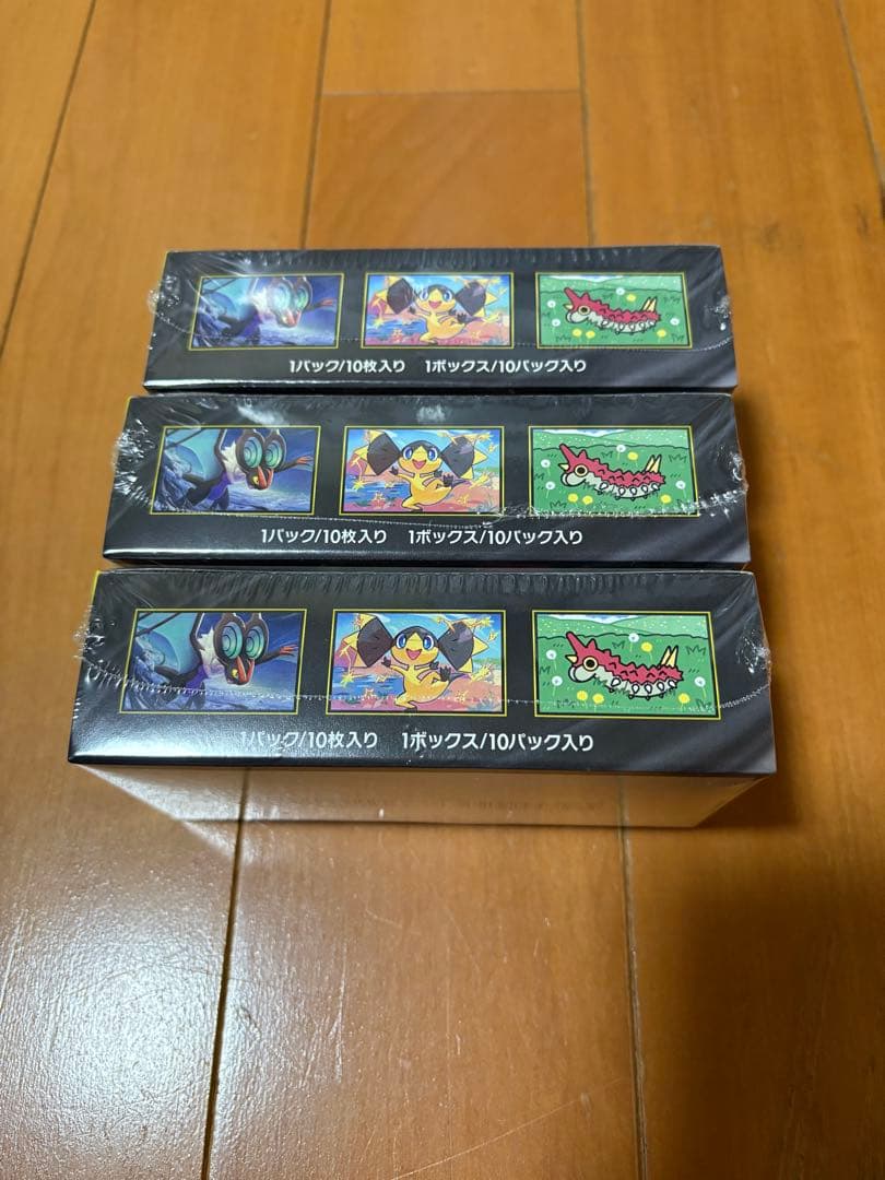 ポケモンカードドリームEX 3box シュリンク付き