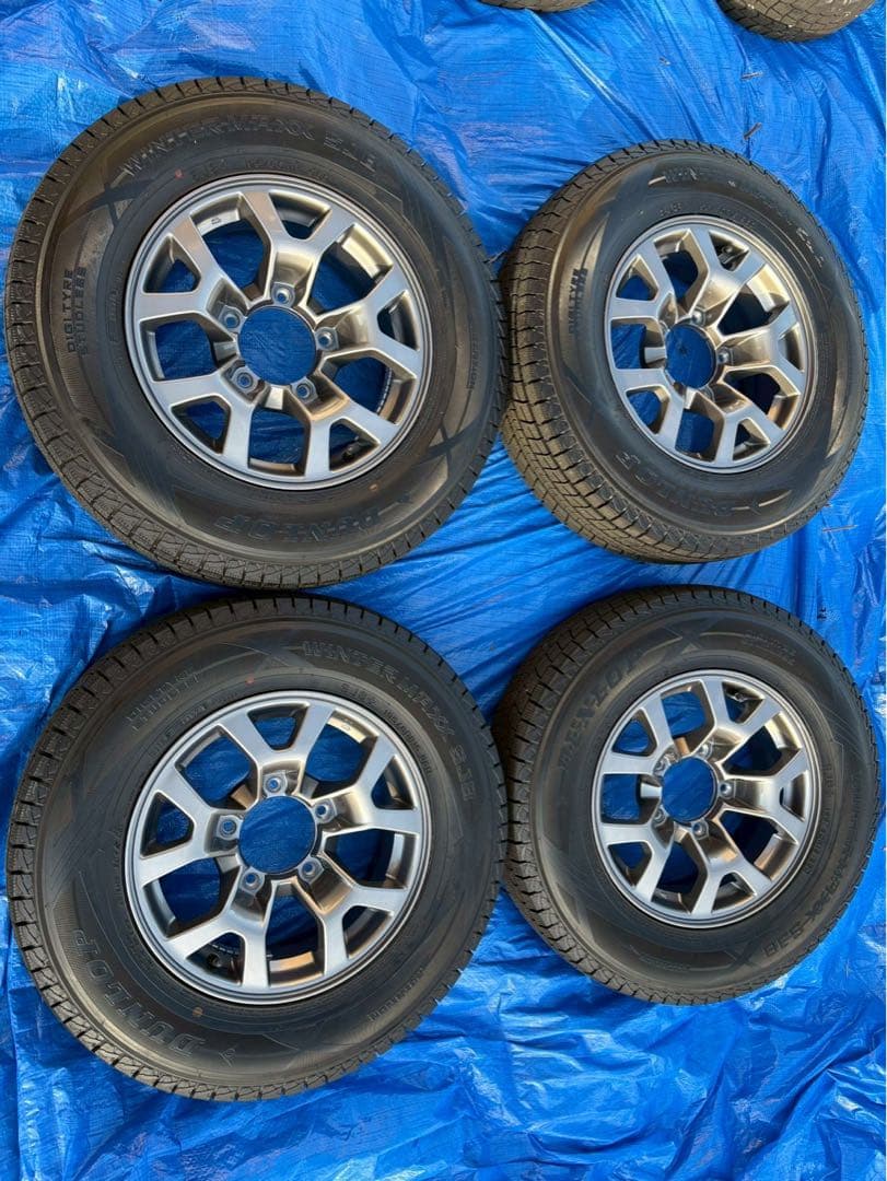 【⭐︎年末最終セール中⭐︎】ダンロップ 195/80R15 タイヤ・ホイールセット