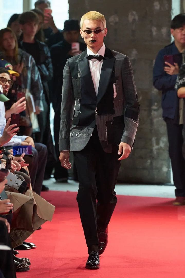 25S/S ジュンヤワタナベマン　パッチワークテーラーＪＫ